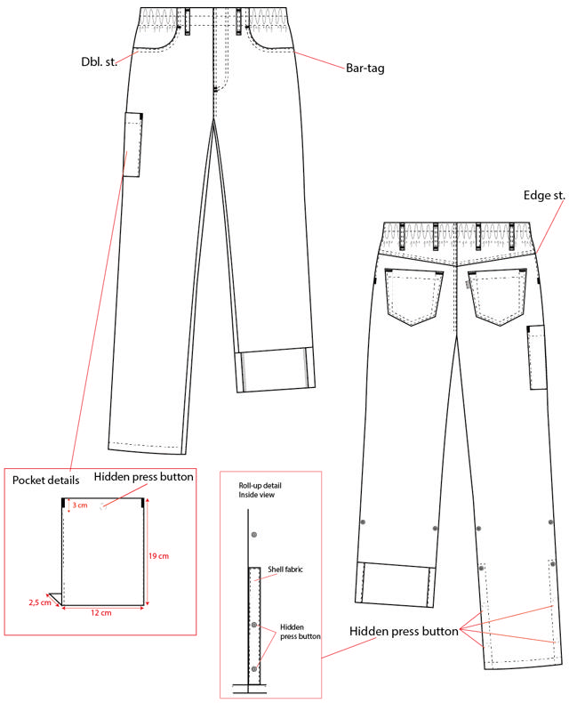 Pull-on jeans, 190 g/m² | SUPER COOL 